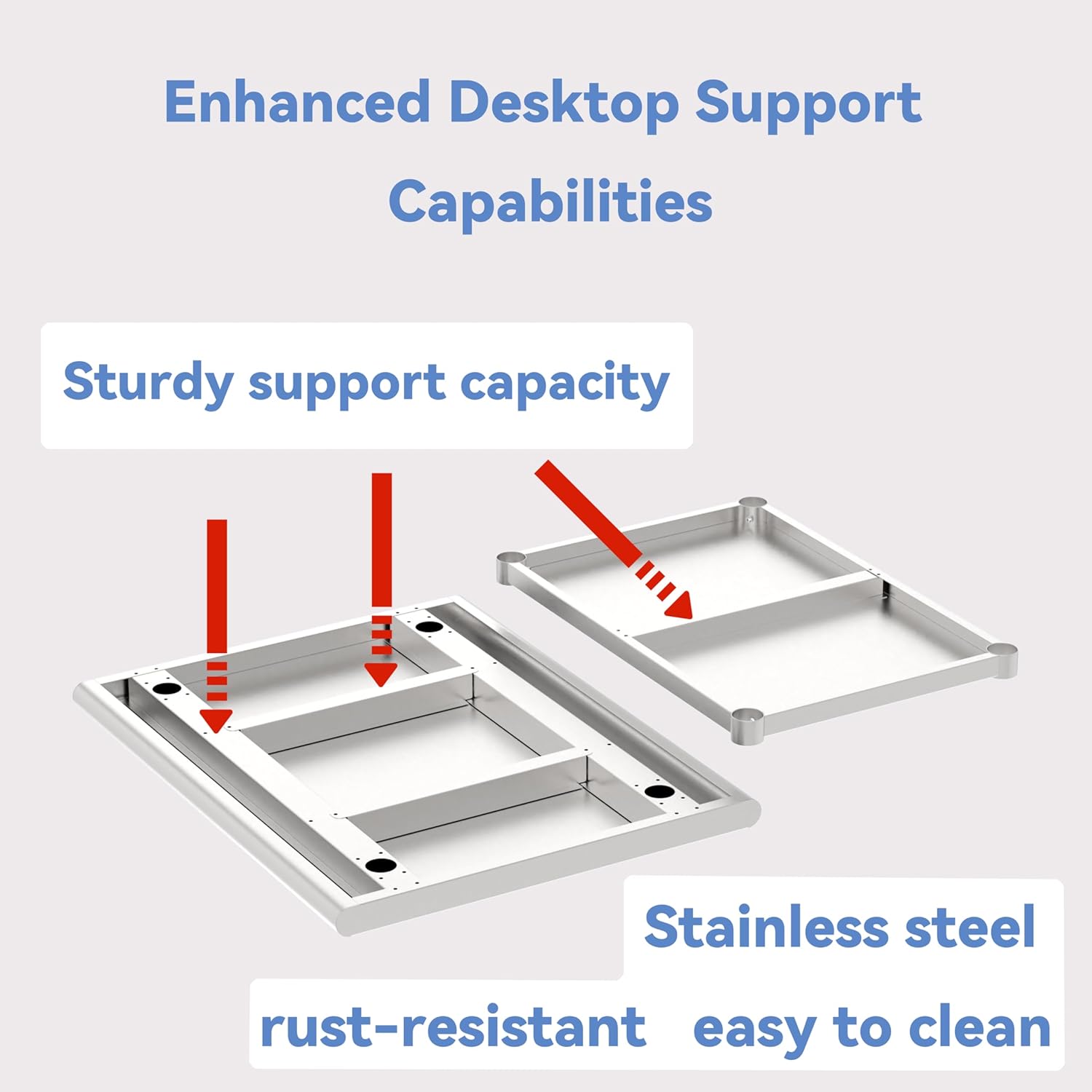 Stainless Steel Work Table with Back Panel and Undershelf,Commercial Prep Table for Kitchen,Restaurant, Garage,Workshop,Durable,Scratch & Rust Resistant,Easy to Clean (1 Undershelf, 30'')