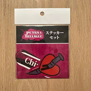 PUNKS△TRIANGLEパンクストライアングル ステッカー 江永歩 藤林泰也