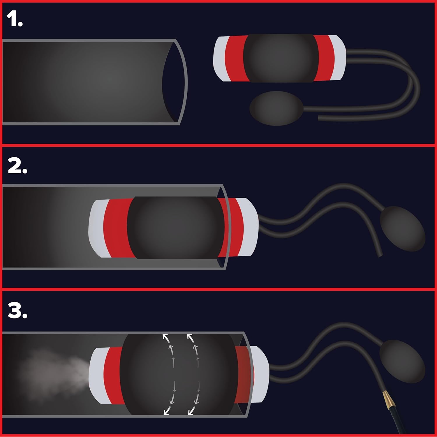 Redline Detection 96-0240 General Repair EVAP Bundle Smoke Machine Adapter Kit for Visible Vapor Low Pressure Diagnostics Pinpoint EVAP leaks Faster and More accurately