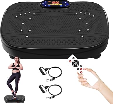 Vibration Plate, Exercise Machine,Full Body Shaker Workout Fitness Platform Home Vibration Plate