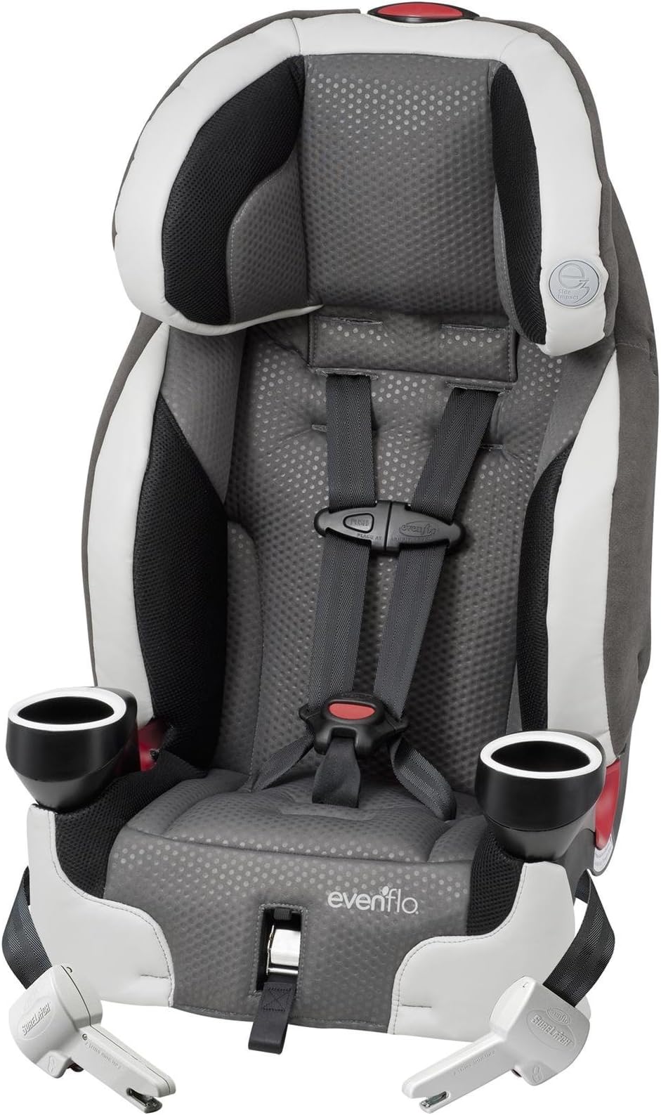 Evenflo Securekid DLX Booster Car Seat, Grayson