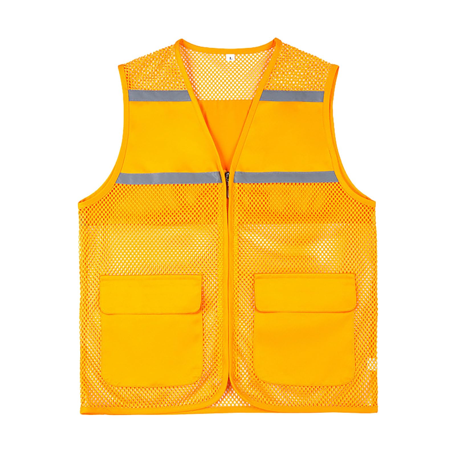 iTNHFPMen's Fishing Waistcoats Multi Pocket Outdoor Vest Safari Hunting Hiking Vest Jacket Modern Fit soild Men'S Gilets & Body Warmers Breathable Office Men's Activewear