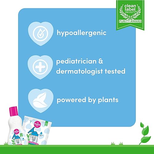 Miniatura 6 de Dapple Kit de limpieza de extractor de leche, 3 cepillos de limpieza de biberones, hipoalergénicos y alimentados por plantas, elimina los residuos