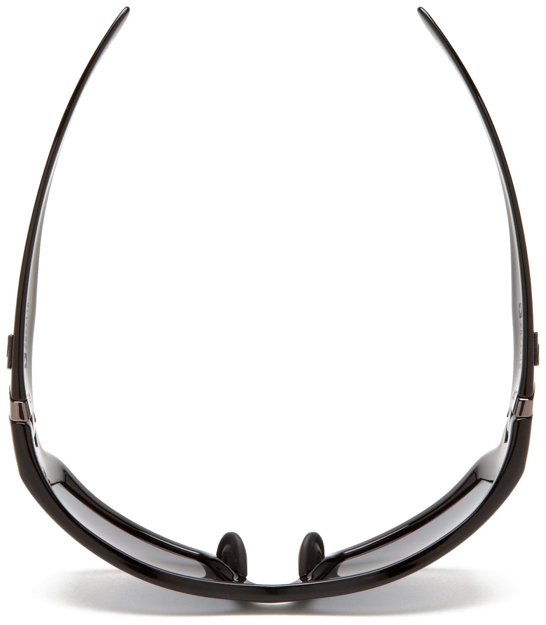Bobster Gafas de sol balísticas del whisky, marco negro/lente antivaho humo