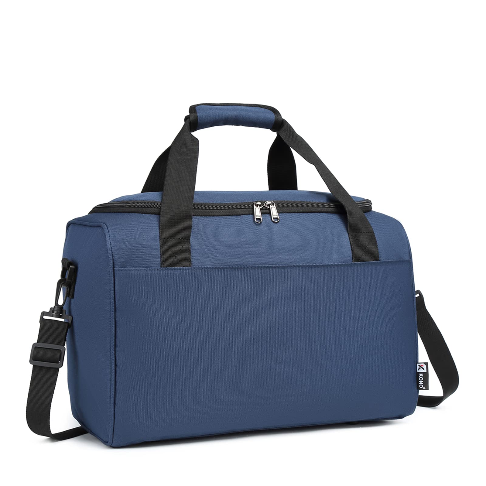 KONO Bagaglio a Mano 40x20x25 Ryanair Borsone da Viaggio con Manica per Trolley Borsa Sportiva 20L (Marina Militare)