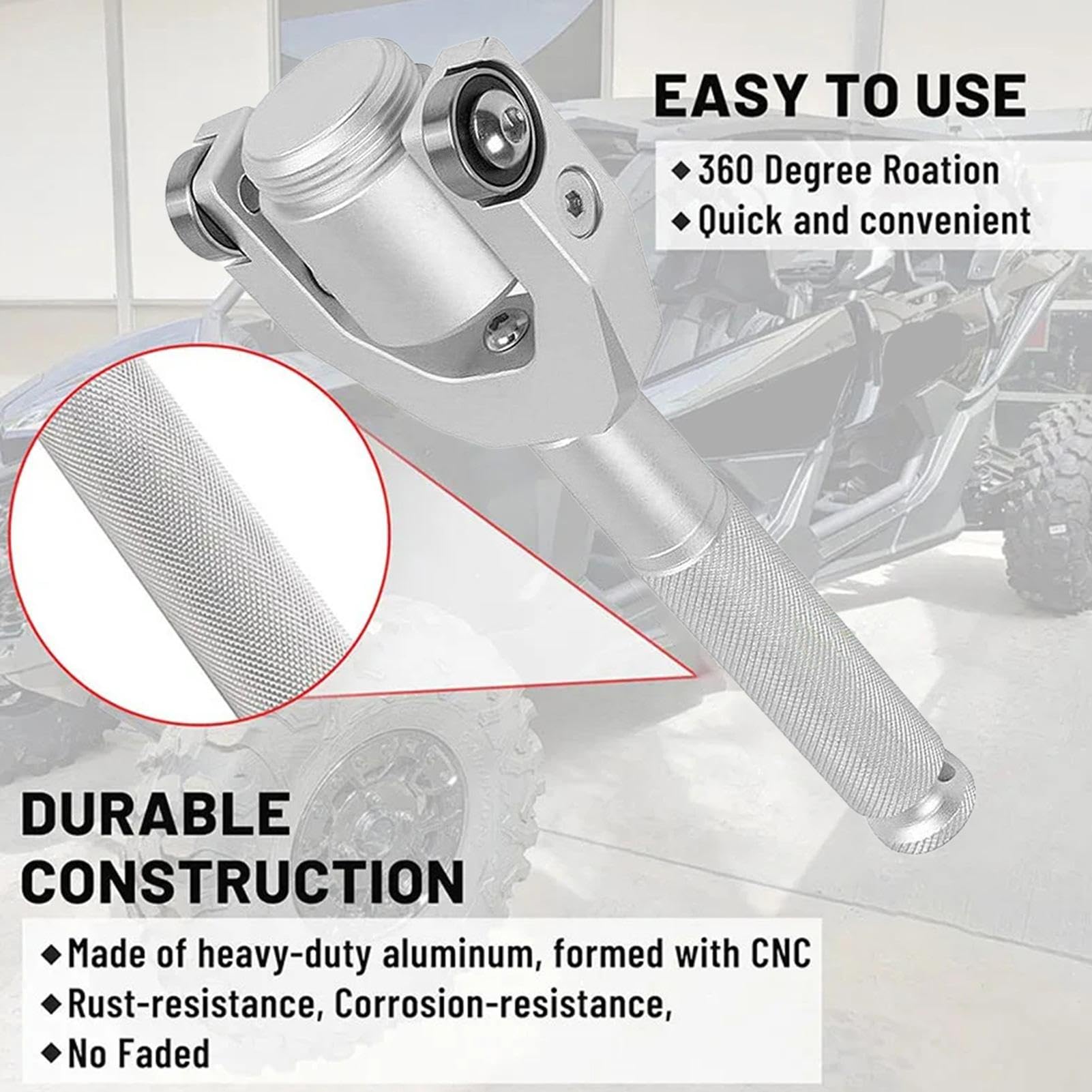 Generisch Kit de démontage d'embrayage, outil de changement de courroie - Outil de changement d'embrayage en alliage d'aluminium inoxydable | Accessoires d'entretien de voiture, outils de retrait de | Dispositif de Démontage en d'Aluminium Pour Atelier Ré