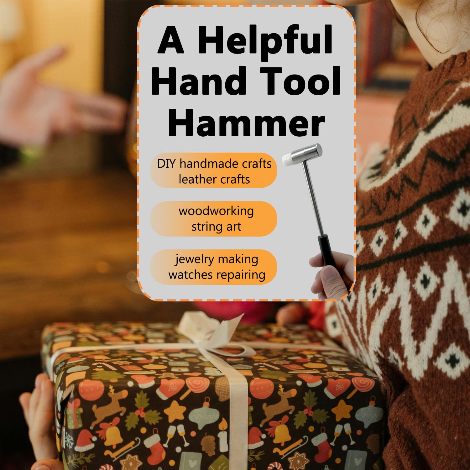Lightweight Hammer - Perfect for Crafts & Small Projects -4 Lightweight Hammer - Perfect for Crafts & Small Projects -4