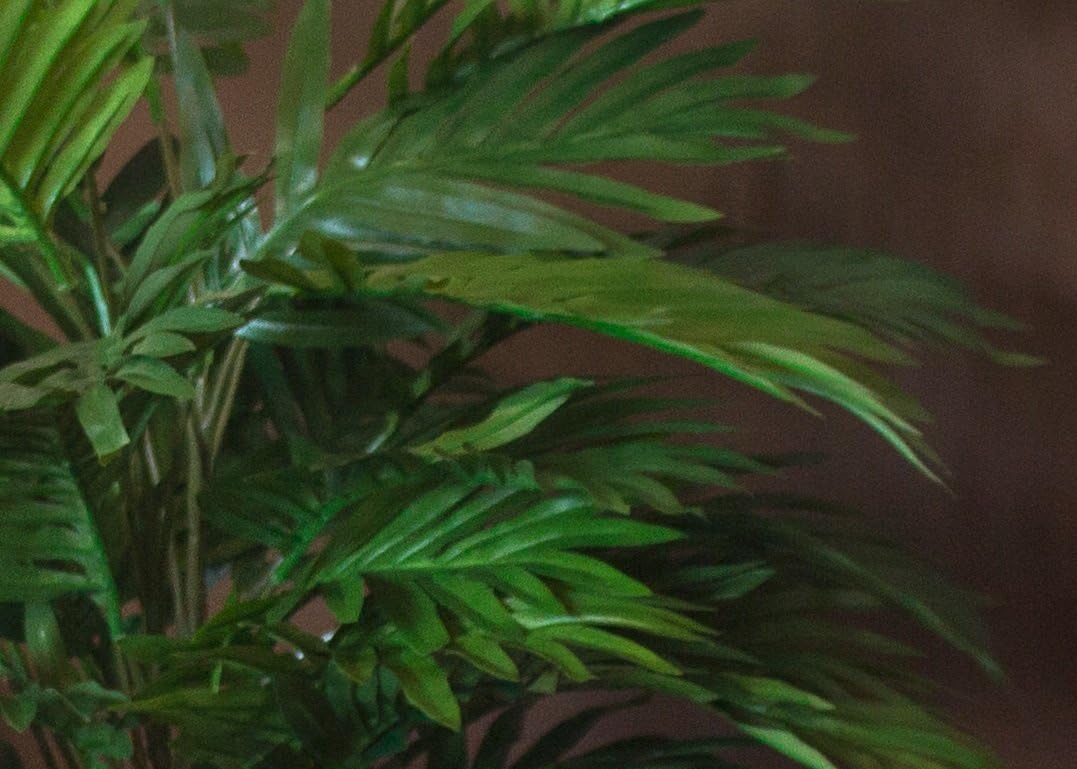 Elegant Areca Palm Silk Arrangement in Decorative Urn, 37 in.
