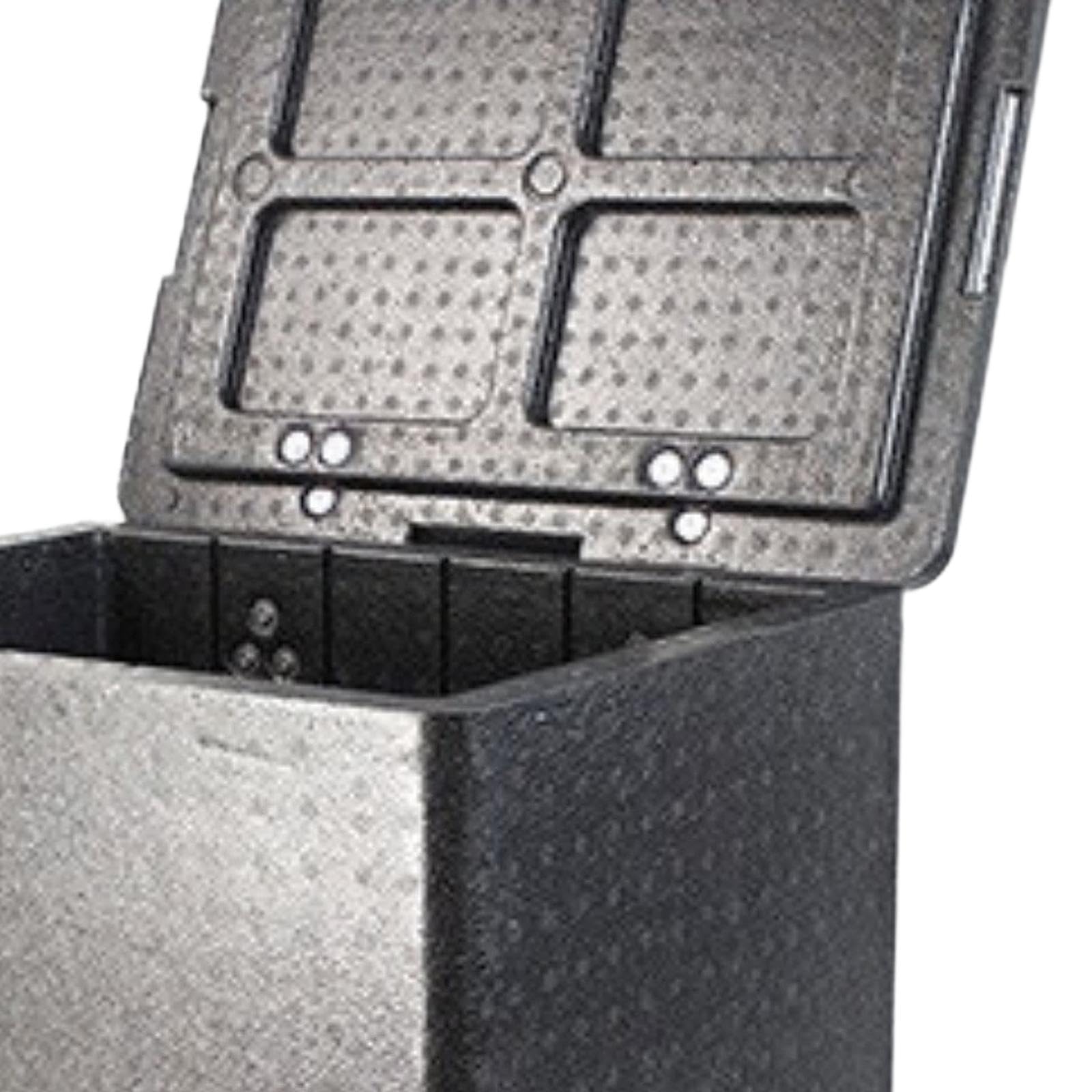 Caja Reutilizable de Espuma Aislante para Envíos de Alimentos, 43 L