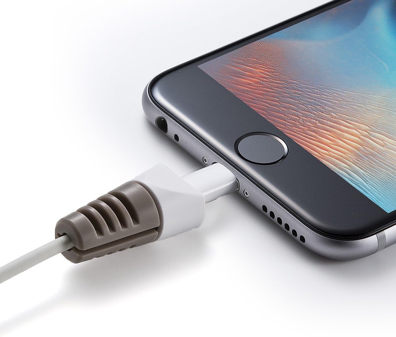 Amazon Co Jp サンワダイレクト ケーブル保護カバー 断線防止 Lightningケーブル Usbケーブル ケーブルプロテクター 0 Ca024gy パソコン 周辺機器