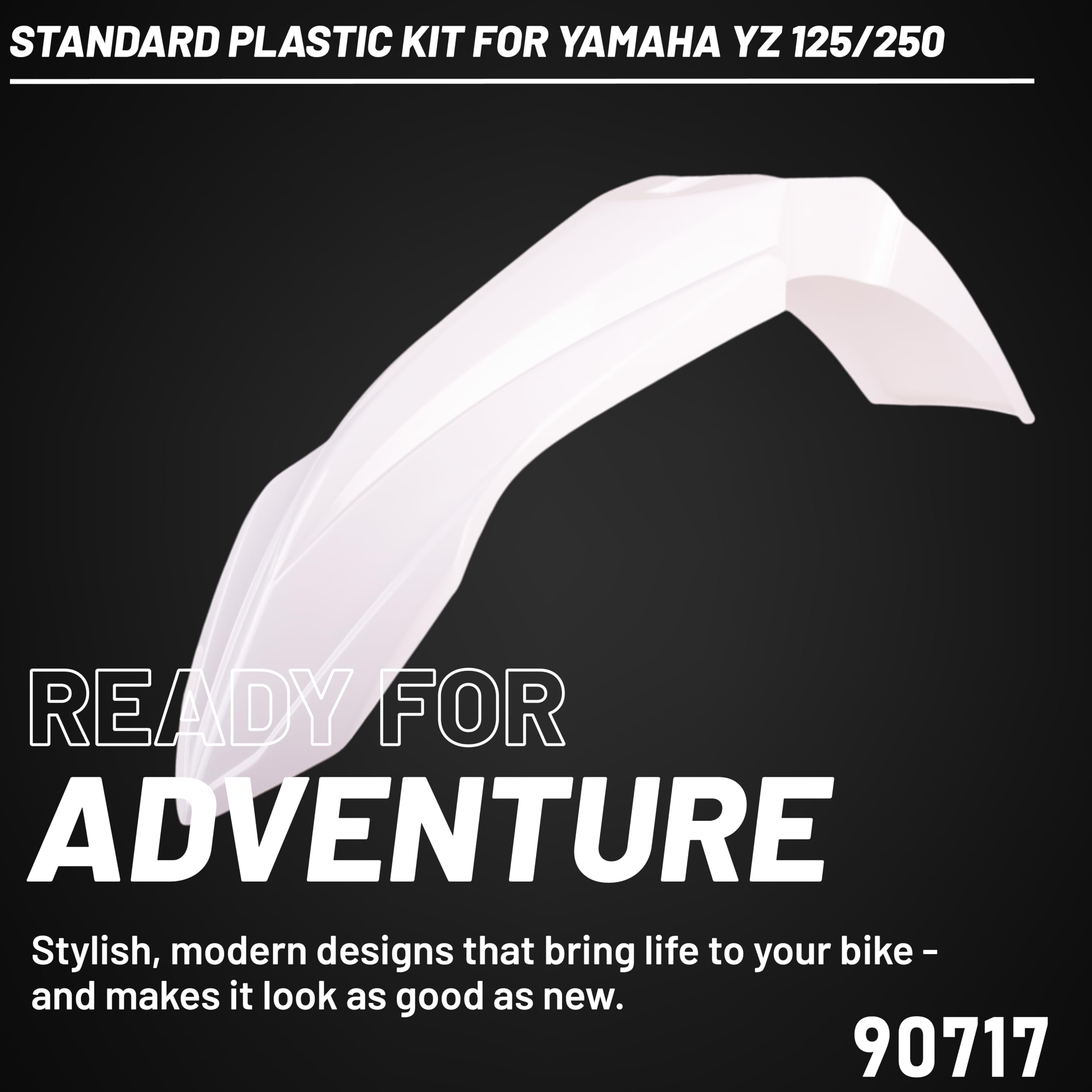 Ttr 125 Plastics Kit Polisport Plastic Kit For Yamaha YZ125