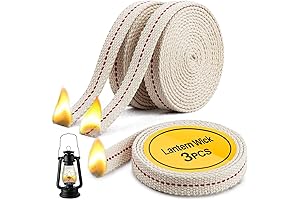 Sukh Lamp Wick Lantern Wick - Premium Oil Lamp Wick for Natural Ambiance