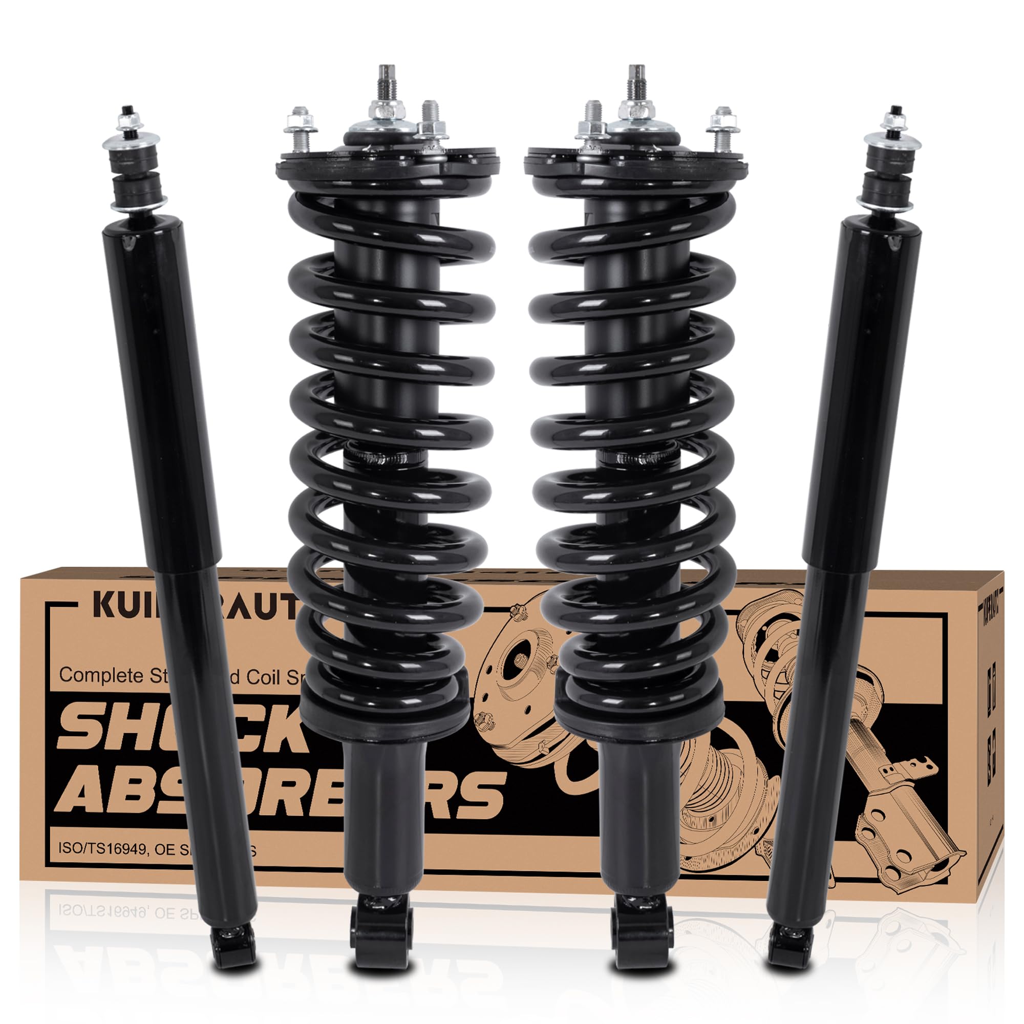 KUIPERAUTO Front and Rear Struts