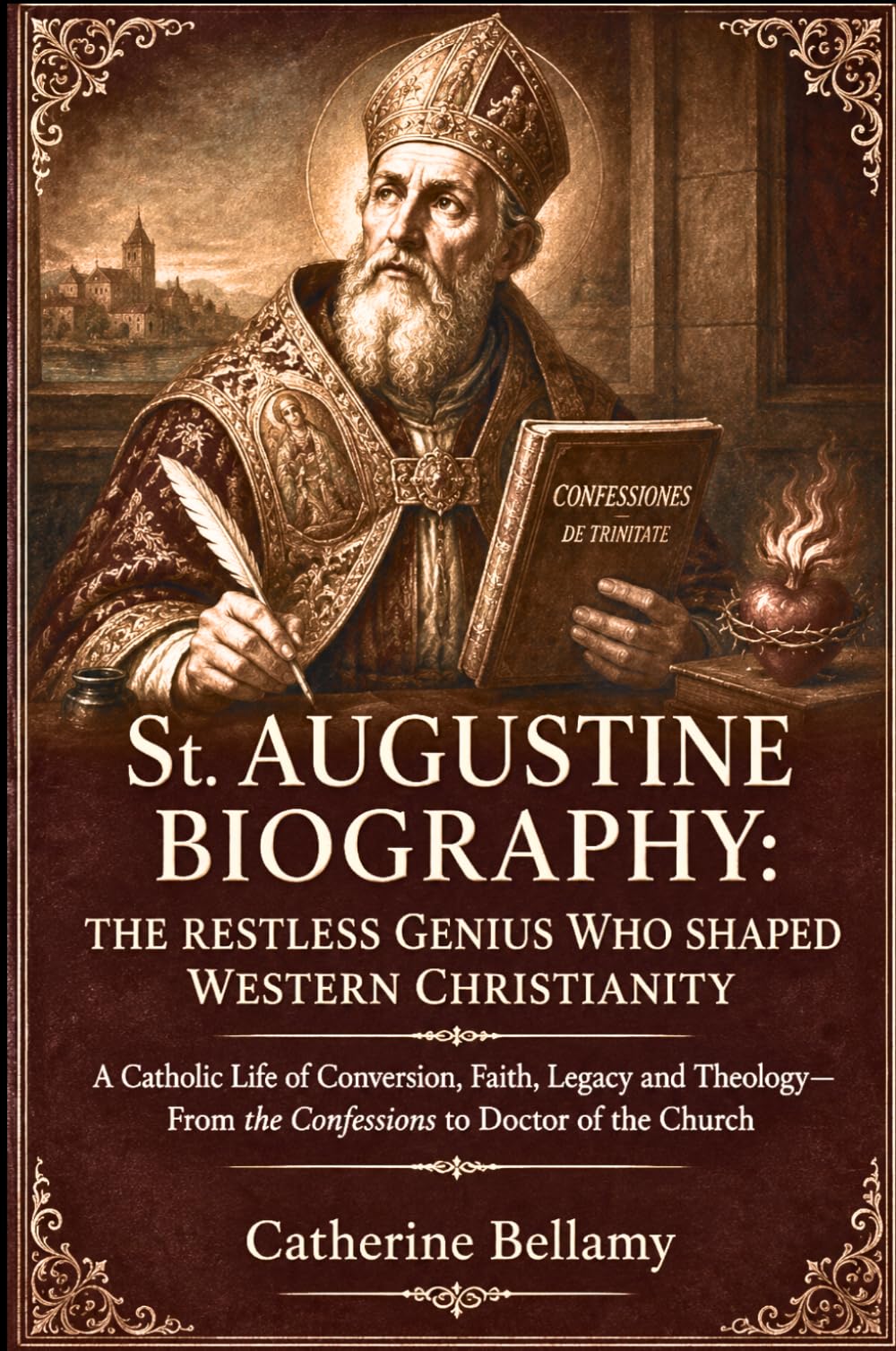 St. AUGUSTINE BIOGRAPHY: THE RESTLESS GENIUS WHO SHAPED WESTERN CHRISTIANITY: A Catholic Life of Conversion, Faith, Legacy and Theology—From the Confessions to Doctor of the Church