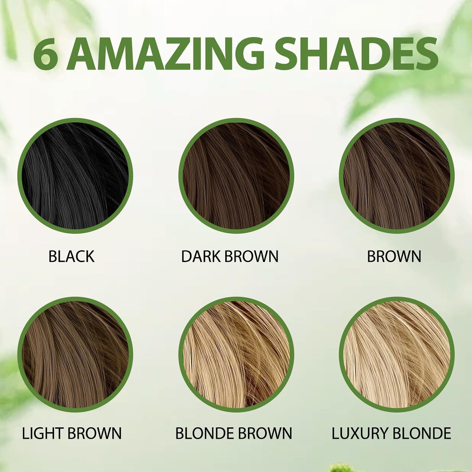 Blonde Brown Hair Dye Shampoo for Gray Coverage - 3 IN 1 Hair Color Shampoo with Argan Oil & Ginseng, Ammonia & Paraben Free, Long Lasting Semi-Permanent Natural Color for Women & Men (500ml) - Image 8