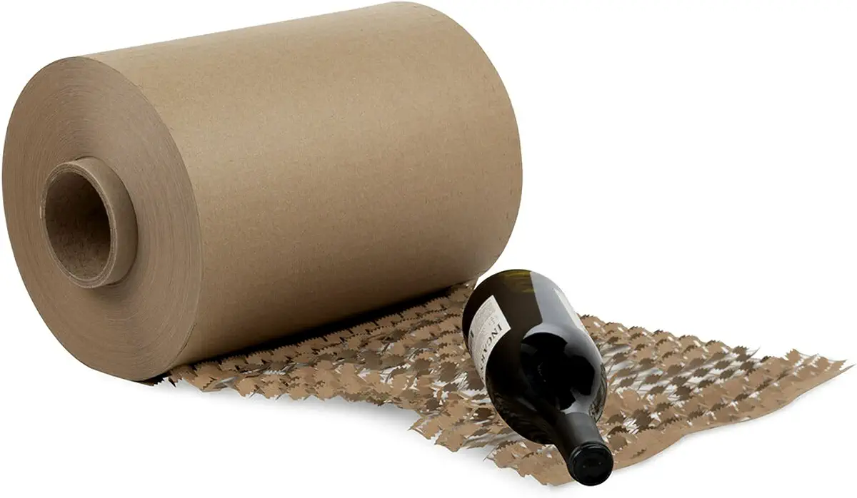 Scotch Cushion Lock Protective Wrap, 12 in x 600 ft, Sustainable Packaging Solution, No Scissors or Tape Needed, Great Alternative to Bubble Cushion Wrap (PCW-12600)