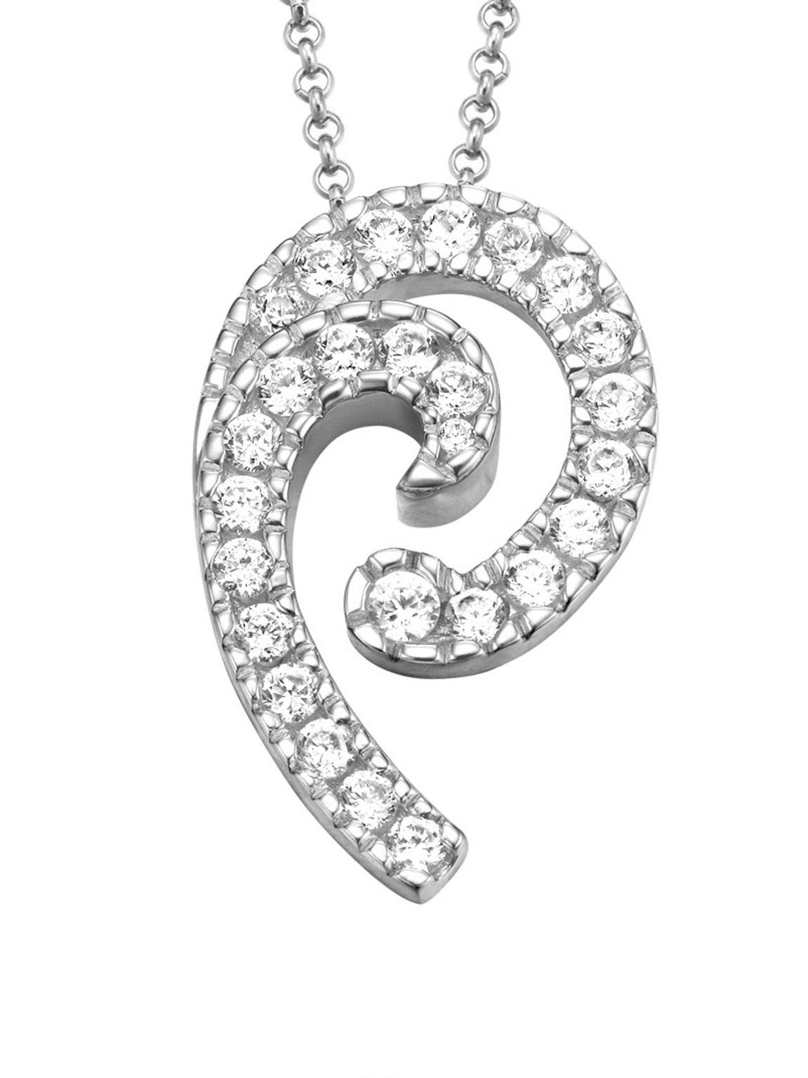 Image secondaire de Pierre Cardin Femme 925 Argent|#Silver Balle Blanc Zircon