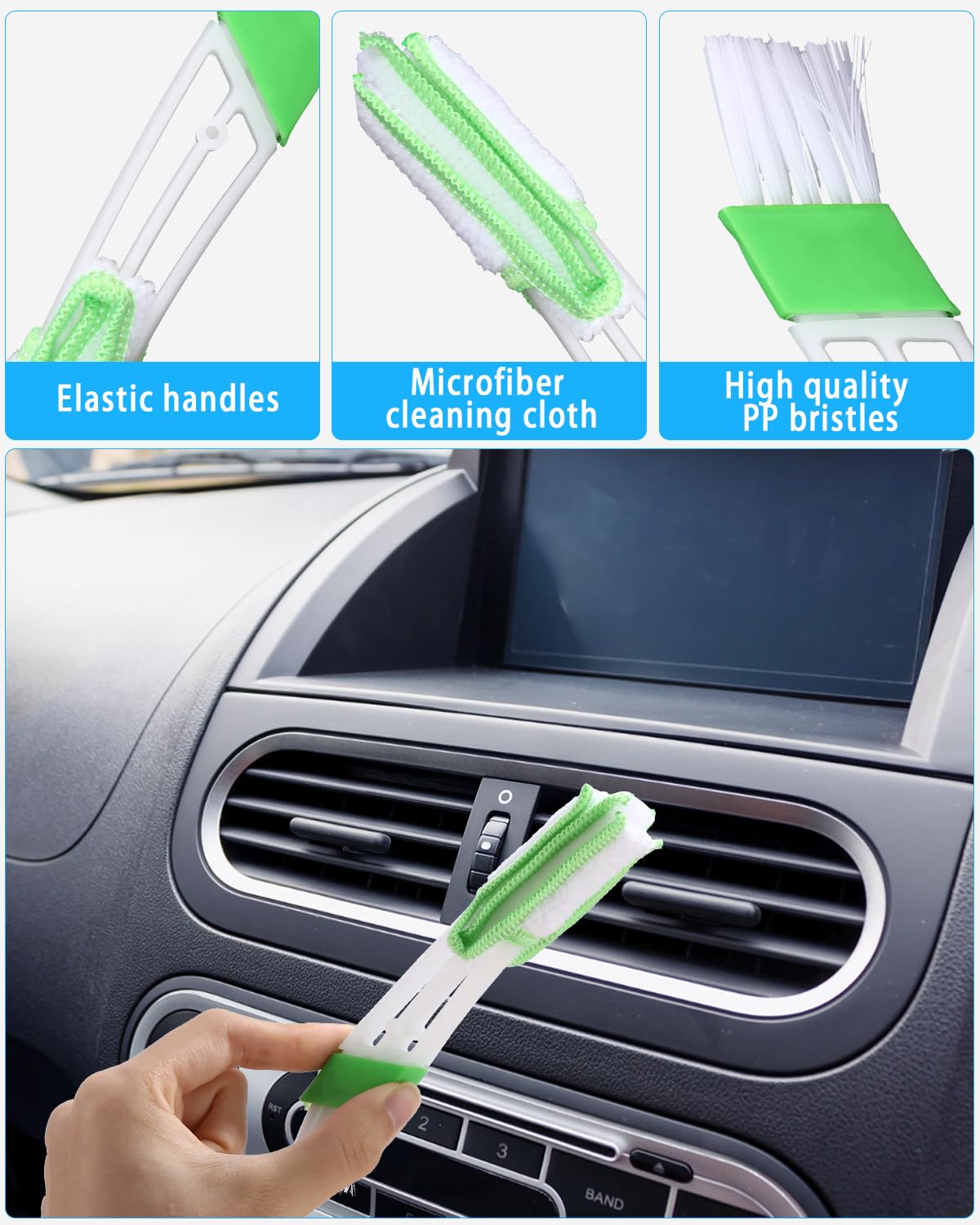 Nettoyeur De Vitres De Voiture Brosse De Nettoyage De Pare Brise Outil