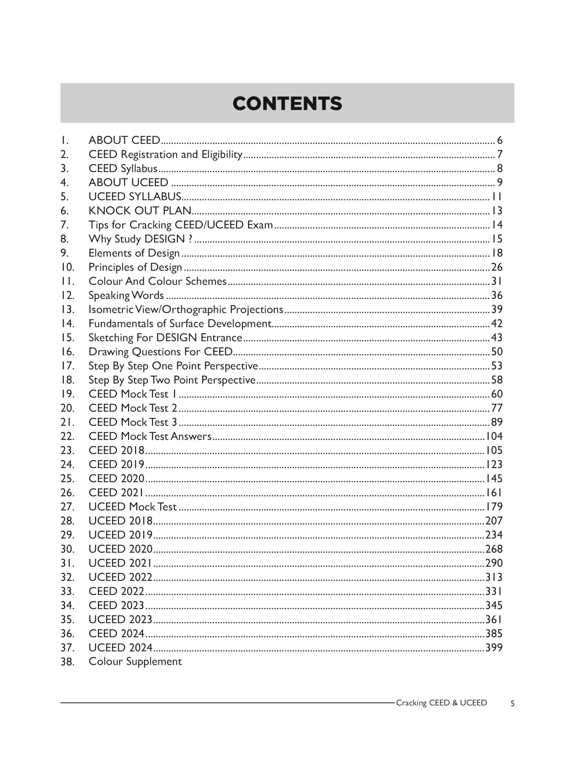 Cracking CEED & UCEED (2023 Edition)