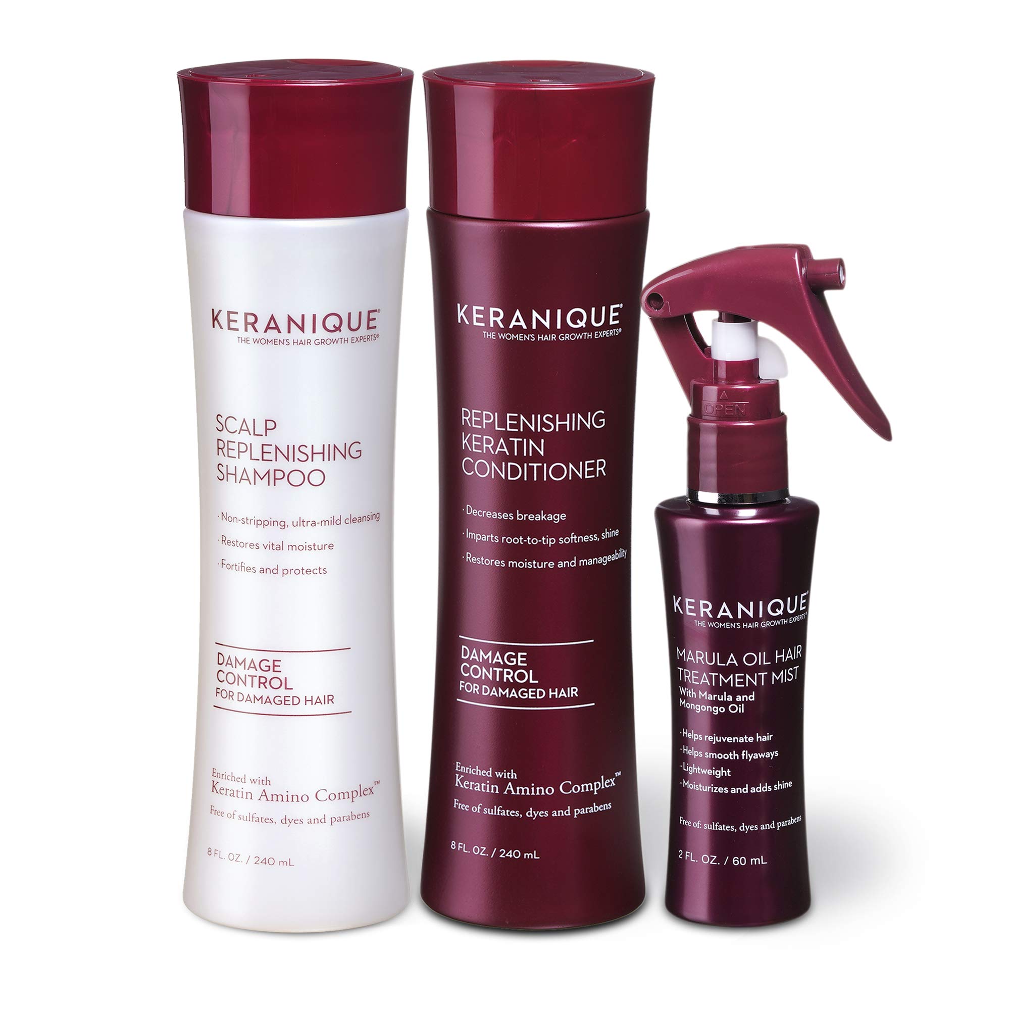 Buy Keranique Damage Control AntiHair Loss Kit includes Hair Growth