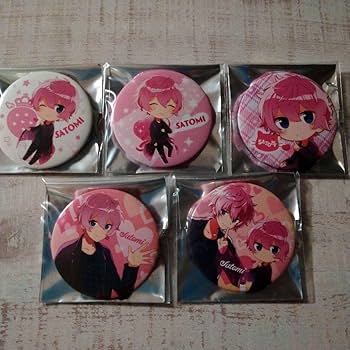Amazon.co.jp: さとみくん ワンマンMemories 缶バッジ5個セット すと