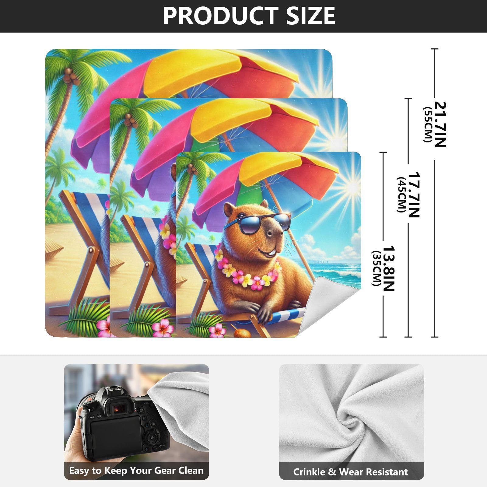 Joko Ivery Capybara Summer Self-adhesive Cloth 17.7