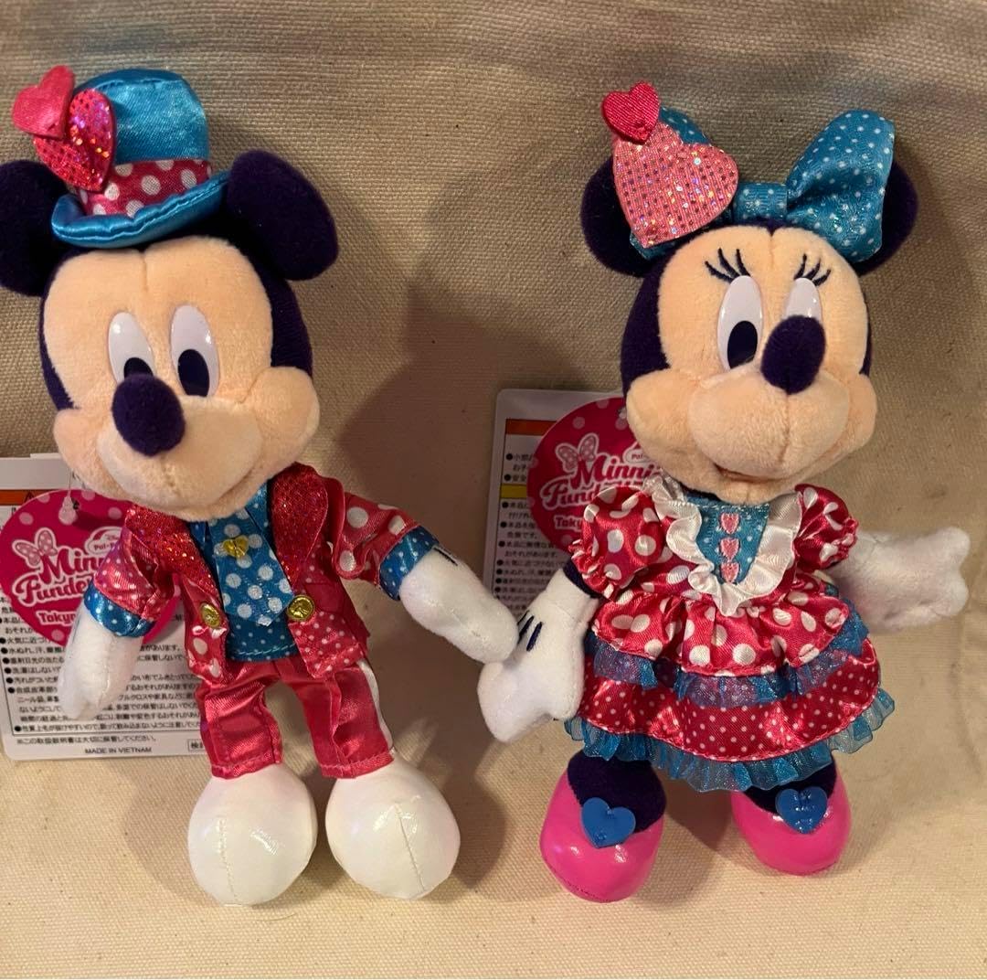 パルパルーザ　ファンダーランド　ミニーちゃん　ミッキー　ぬいば　ぬいぐ パルパルーザ ミニーのファンダーランド ぬいぐるみバッジ