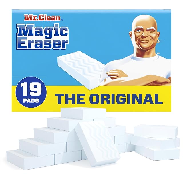 Mr Clean Original Magic Eraser Cleaning Pads with Durafoam 19 Count
