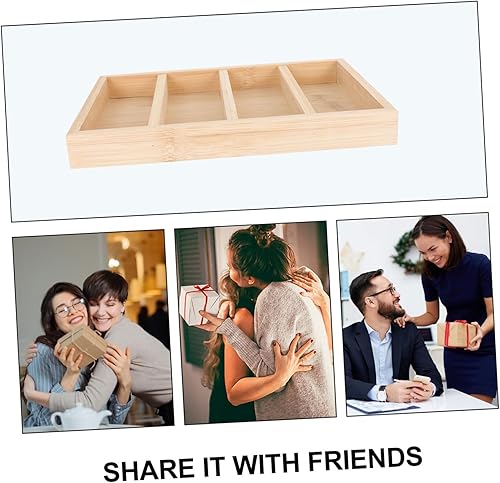 Miniatura 5 de Holibanna Bandeja de gafas de joyería bandejas organizador bandejas decorativas gafas de sol cajón de almacenamiento organizador de joyas bandeja de