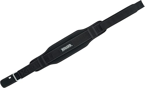 Miniatura 4 de Hugger - Cinturón de neopreno para levantamiento de pesas para hombre, para gimnasio o ejercicio físico