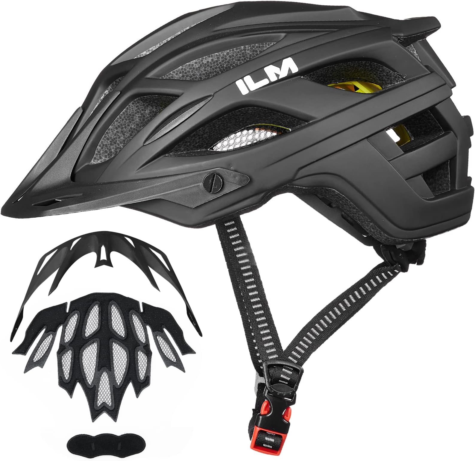 ILM MIPS Bike Helmet Adult Cycling Mountain Road Riding Helmet for Men Women Lightweight and Adjustable B3-23A