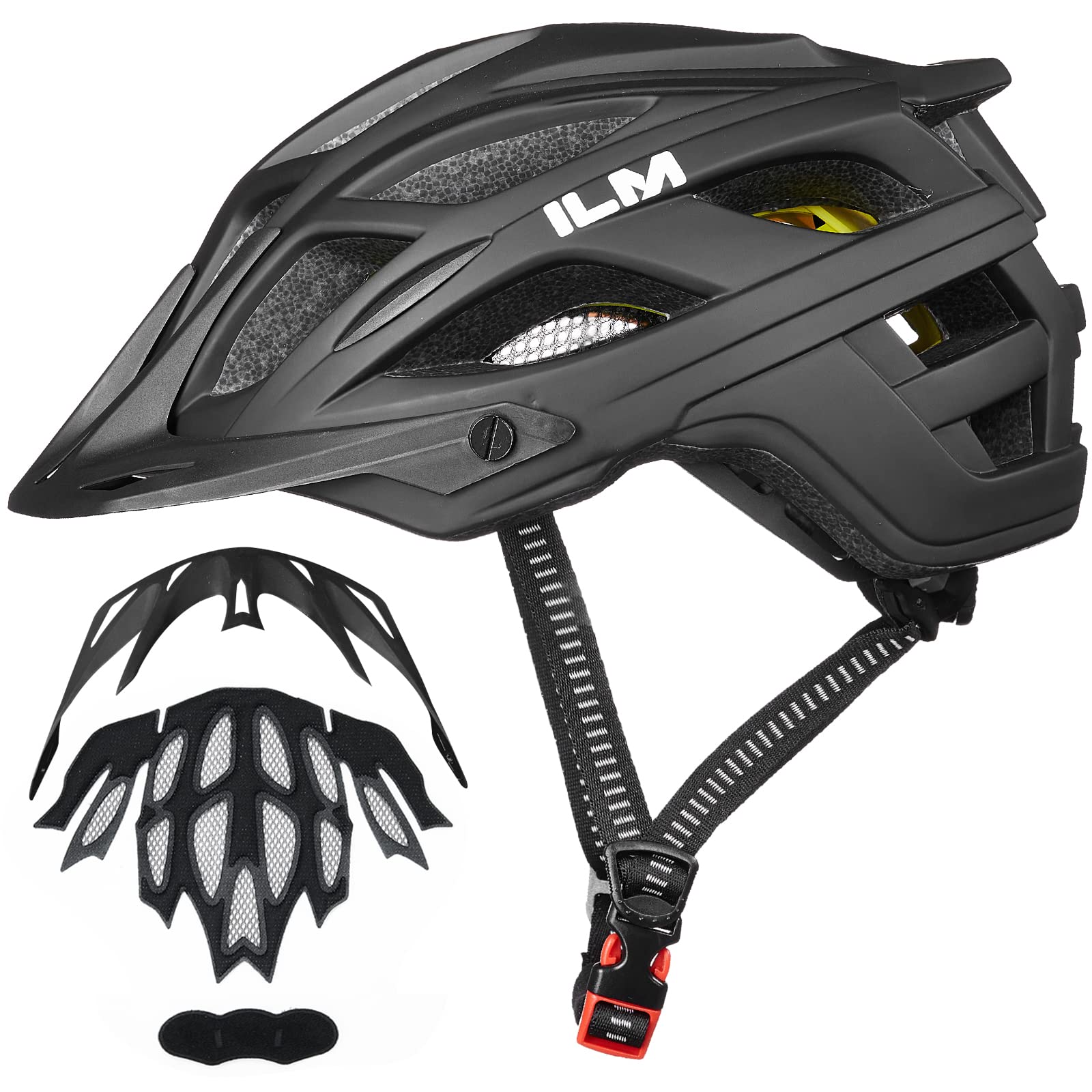 ILM MIPS Bike Helmet Adult Cycling Mountain Road Riding Helmet for Men Women Lightweight and Adjustable B3-23A