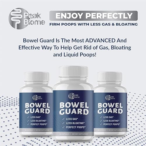Miniatura 3 de Bowel Guard - Suplementos de enzimas digestivas activas a base de plantas con probióticos - Ayuda a la digestión probiótica - para hinchazón y gas -
