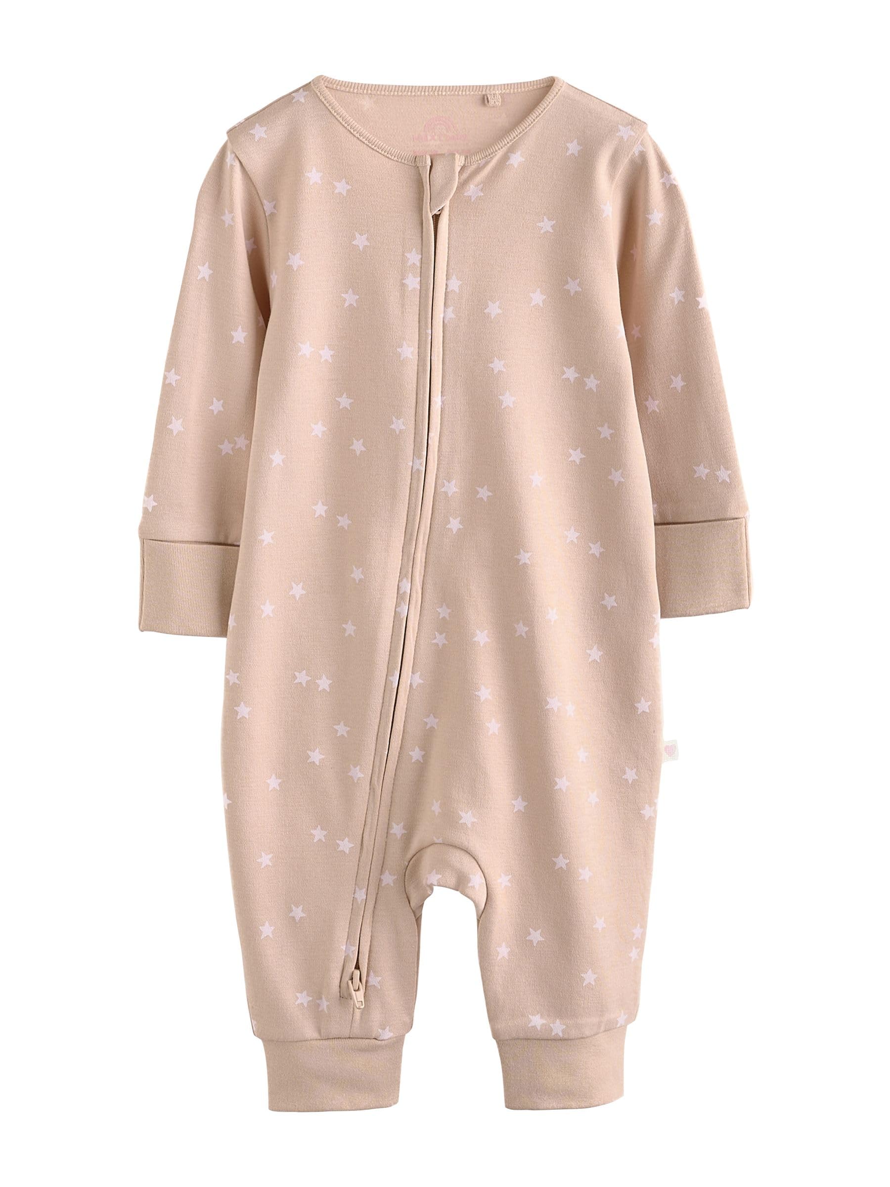 NEXT Bambina Confezione da 4 Tutine Bebè con Zip bidirezionale