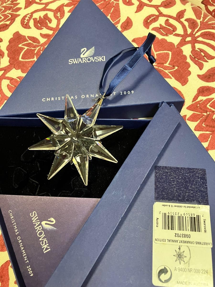 swarovski クリスマス オーナメント 2009 管mpr 【公式通販】