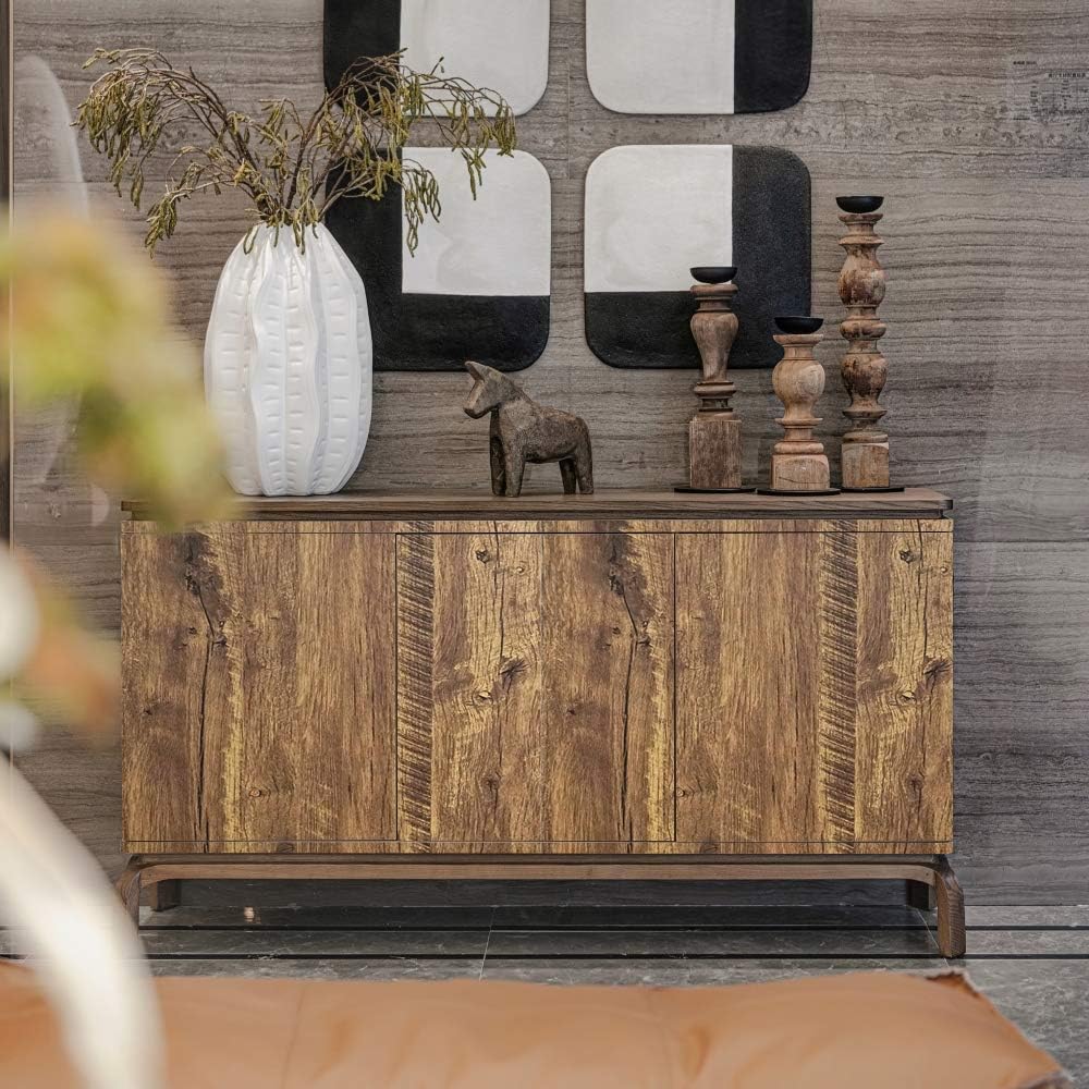 Wood Wallpaper Peel and Stick Wallpaper Removable Wood Look Wallpaper