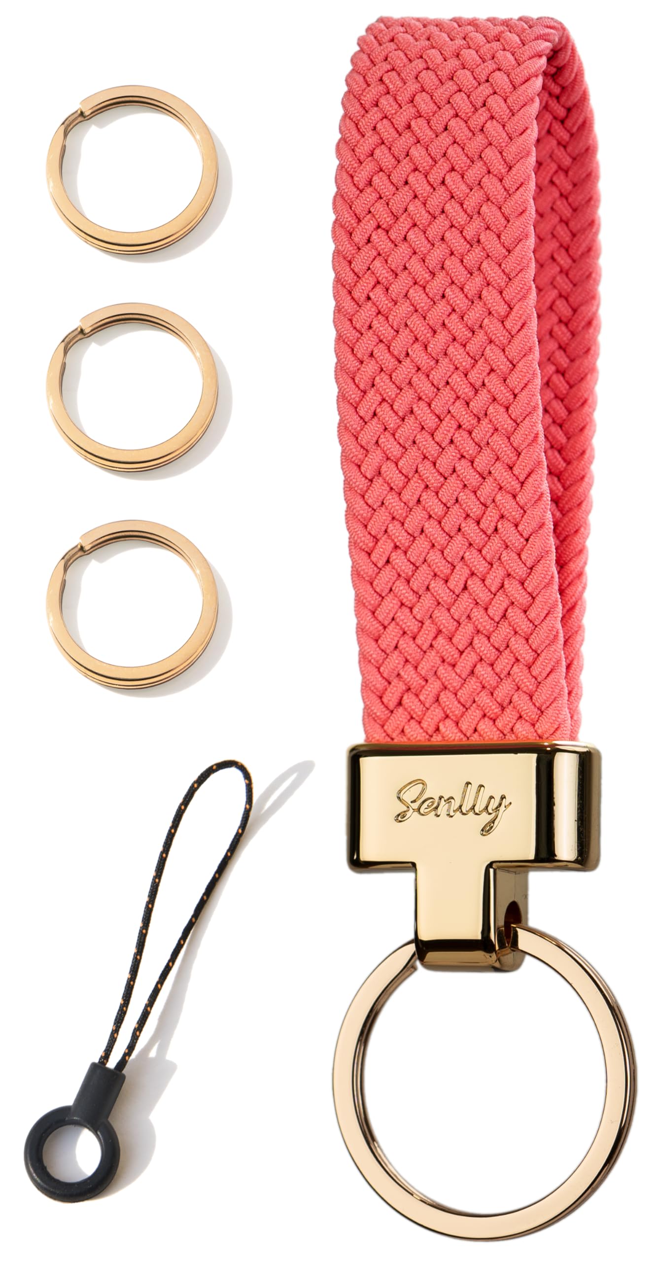 SENLLY Llavero para Coche, Minimalista Llavero Elástico, Cordón para Car Key Fob — view 8