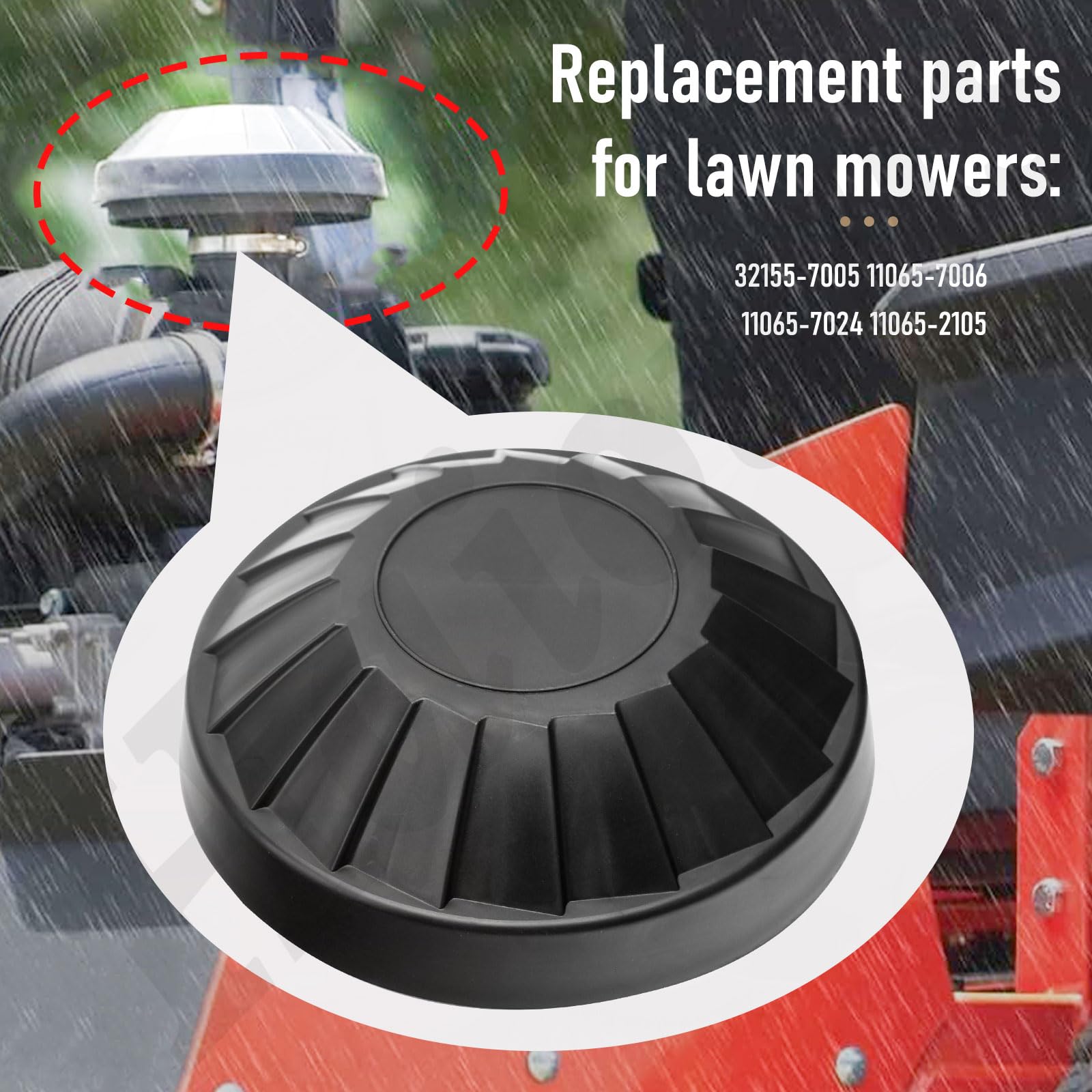 11065-7025 11065-1384 Rain Air Filter Cover for Kawasaki FR
