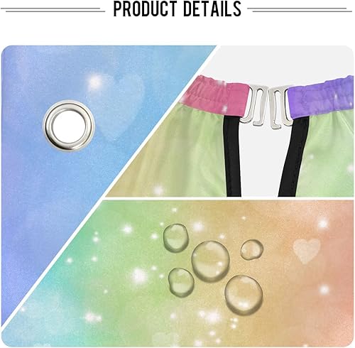 Miniatura 4 de Capa de barbería con purpurina, rosa, morado, dorado, plateado, delantales ajustables para barba, por Barbershop, uso doméstico