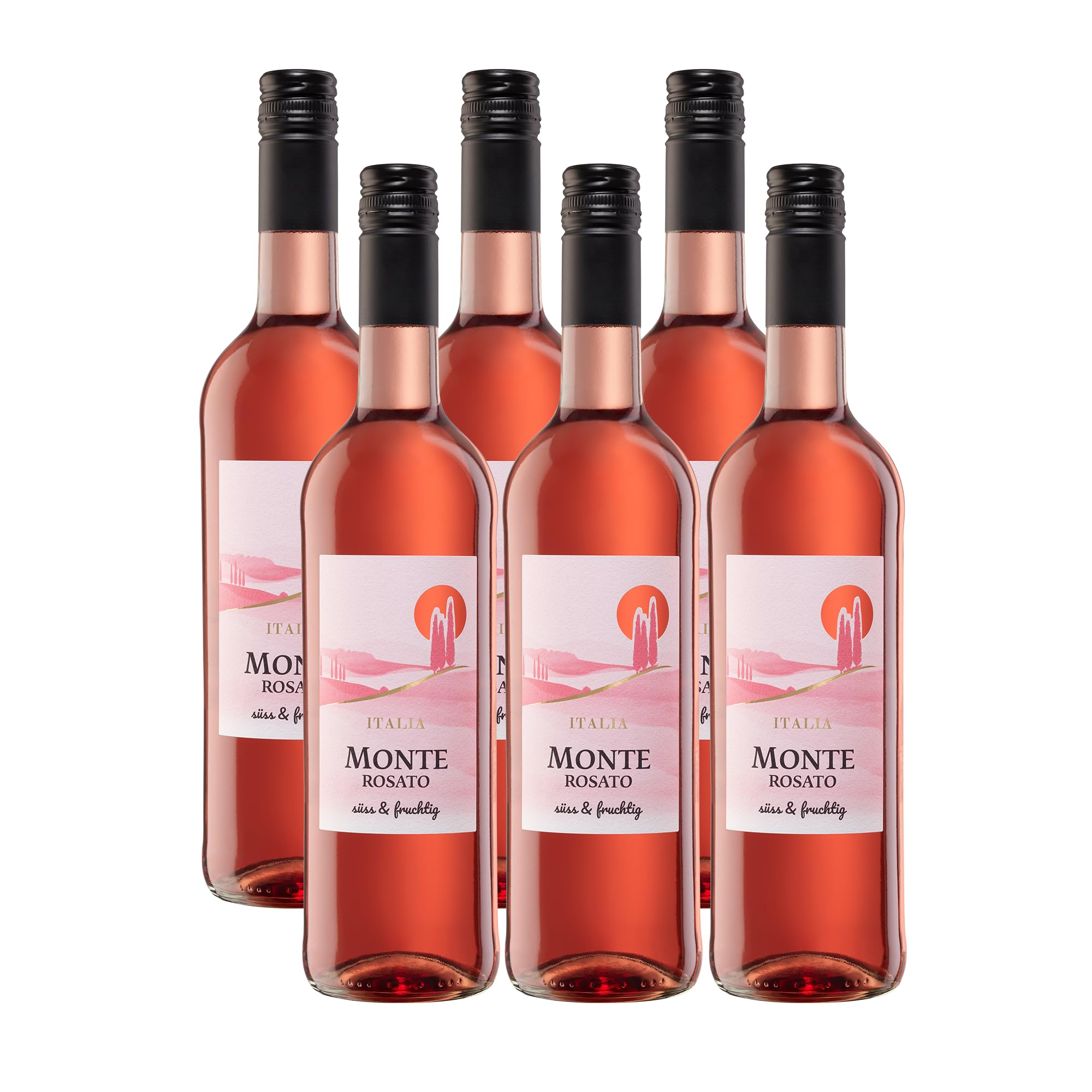 Monte Rosato Italien süss & fruchtig (6 x 0,75l)