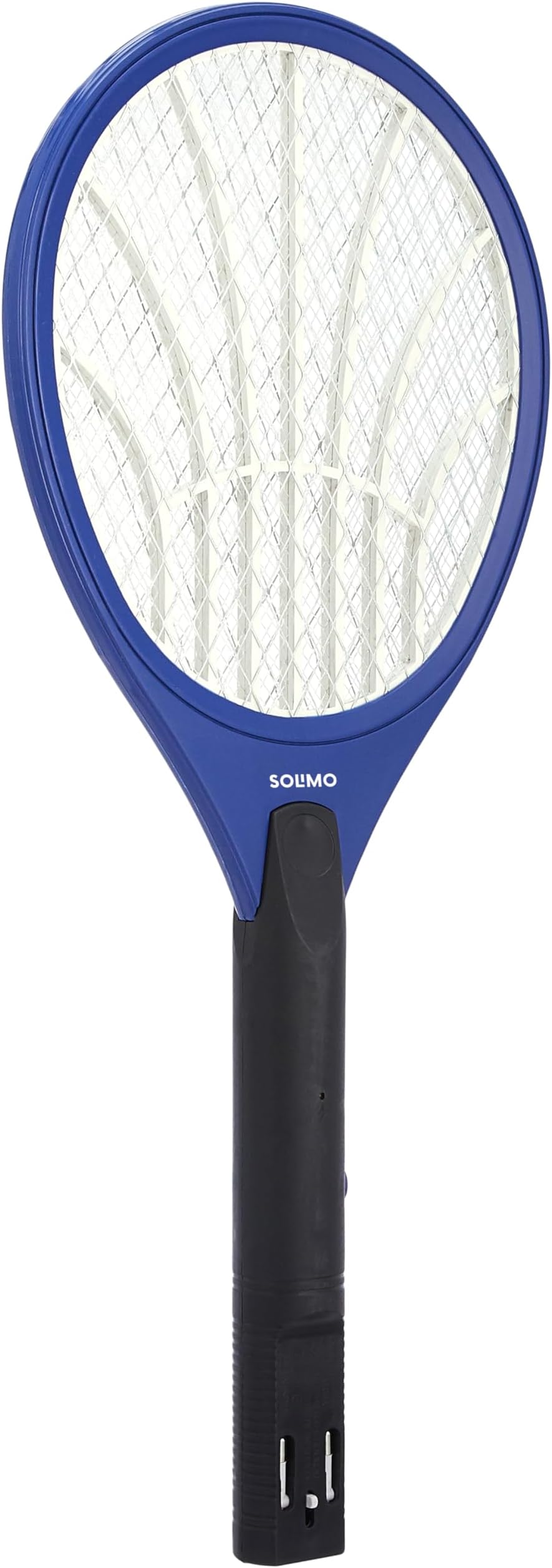 Anti-Mosquito Racquet, Insect Killer Bat with Rechargeable 250 mAh Battery (Blue)