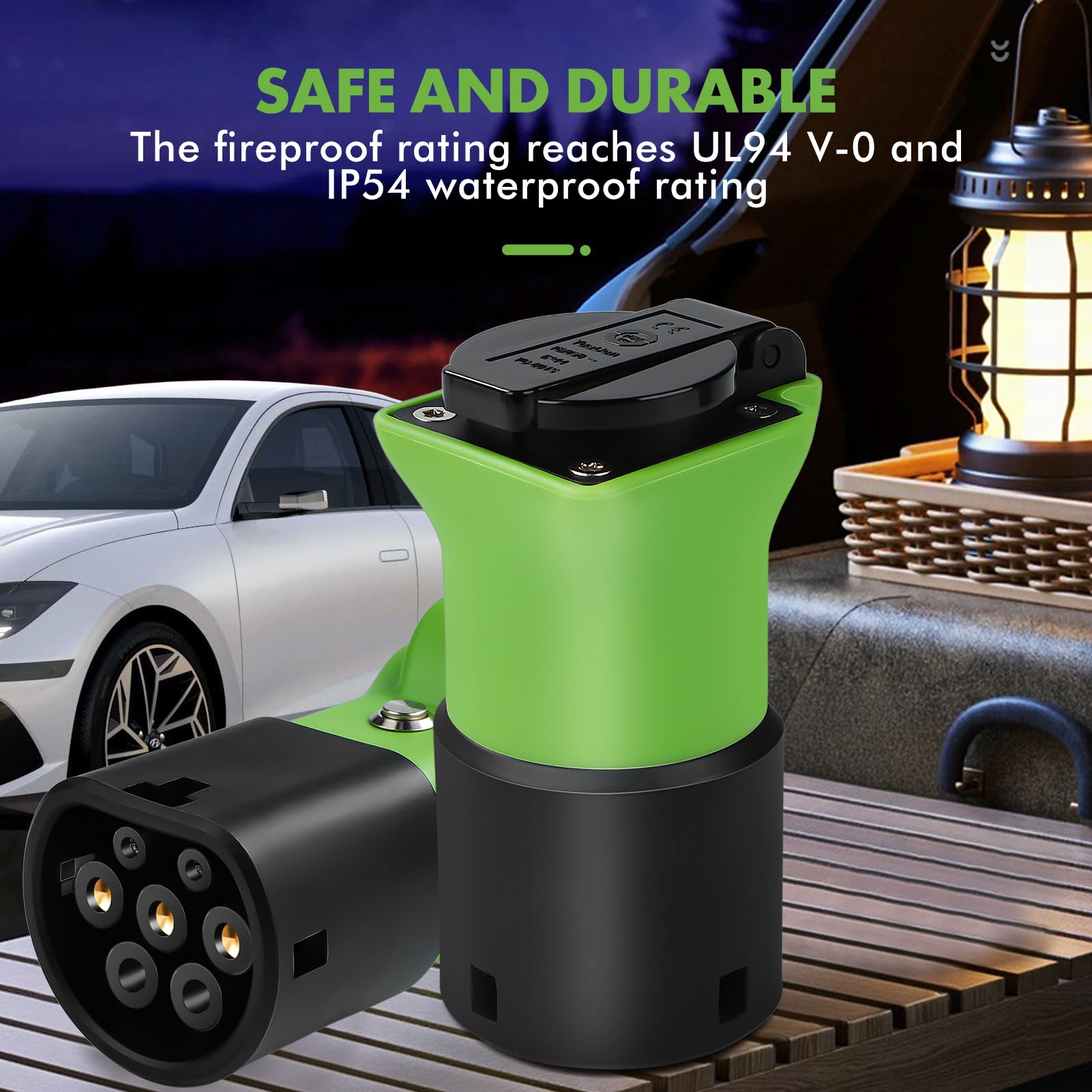 V2L Adattatore per Kia EV 3.5KW 16A 220V Adattatore da veicolo a carico tipo 2 a Schuko V2L