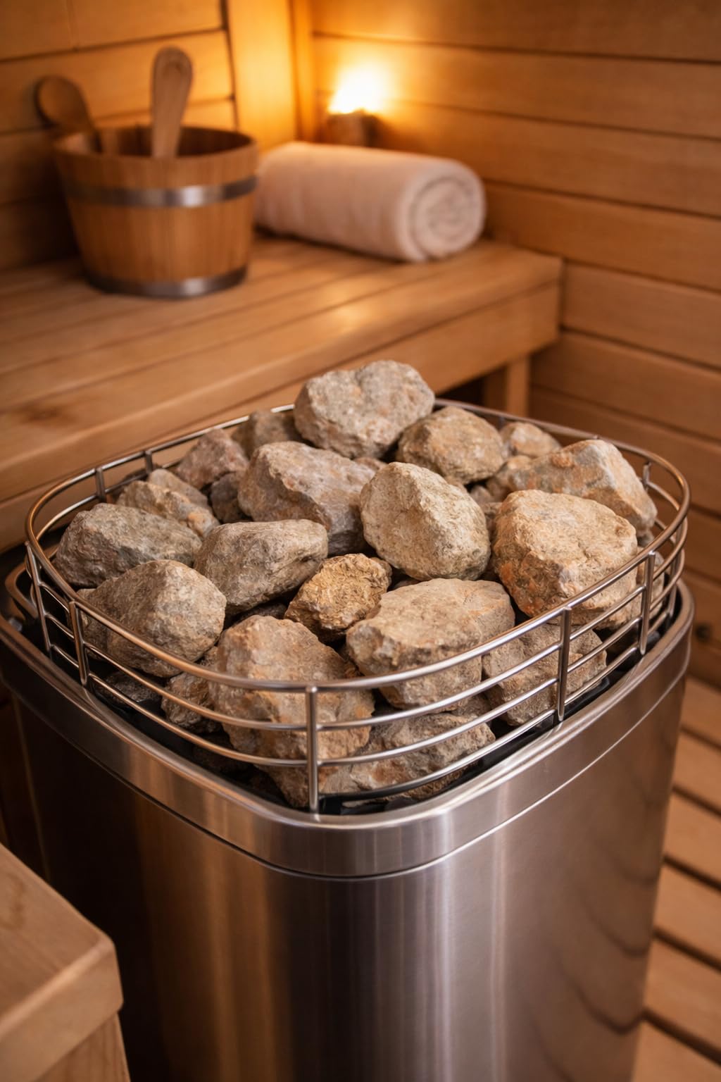 Amazon.com : Natural Soapstone Sauna Rocks – 20 lb Heat-Retaining