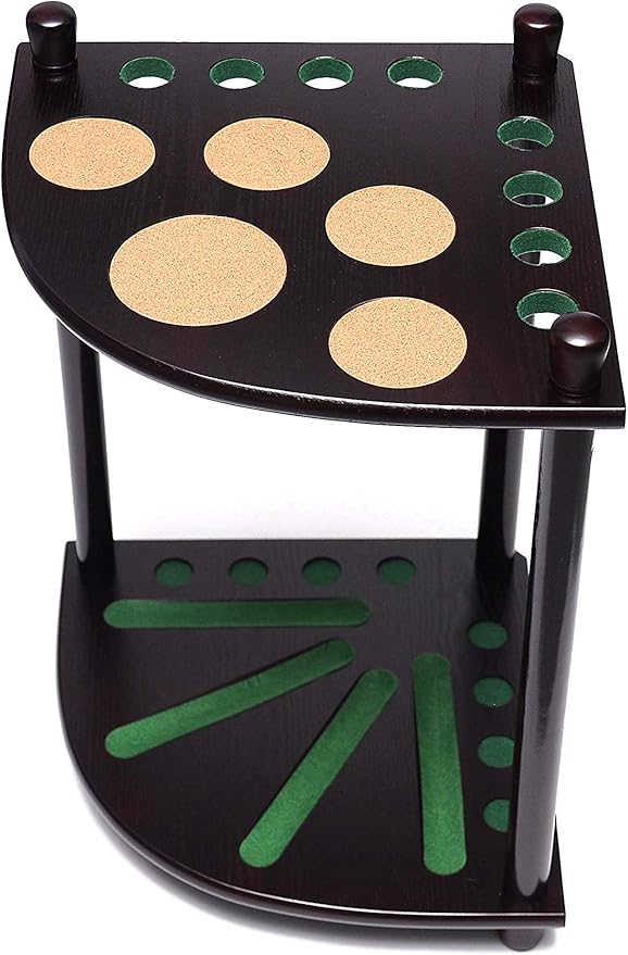 HAN'S DELTA 8 Pool Cue Rack Billiard Cue Stick Deluxe Floor Corner Cue Rack