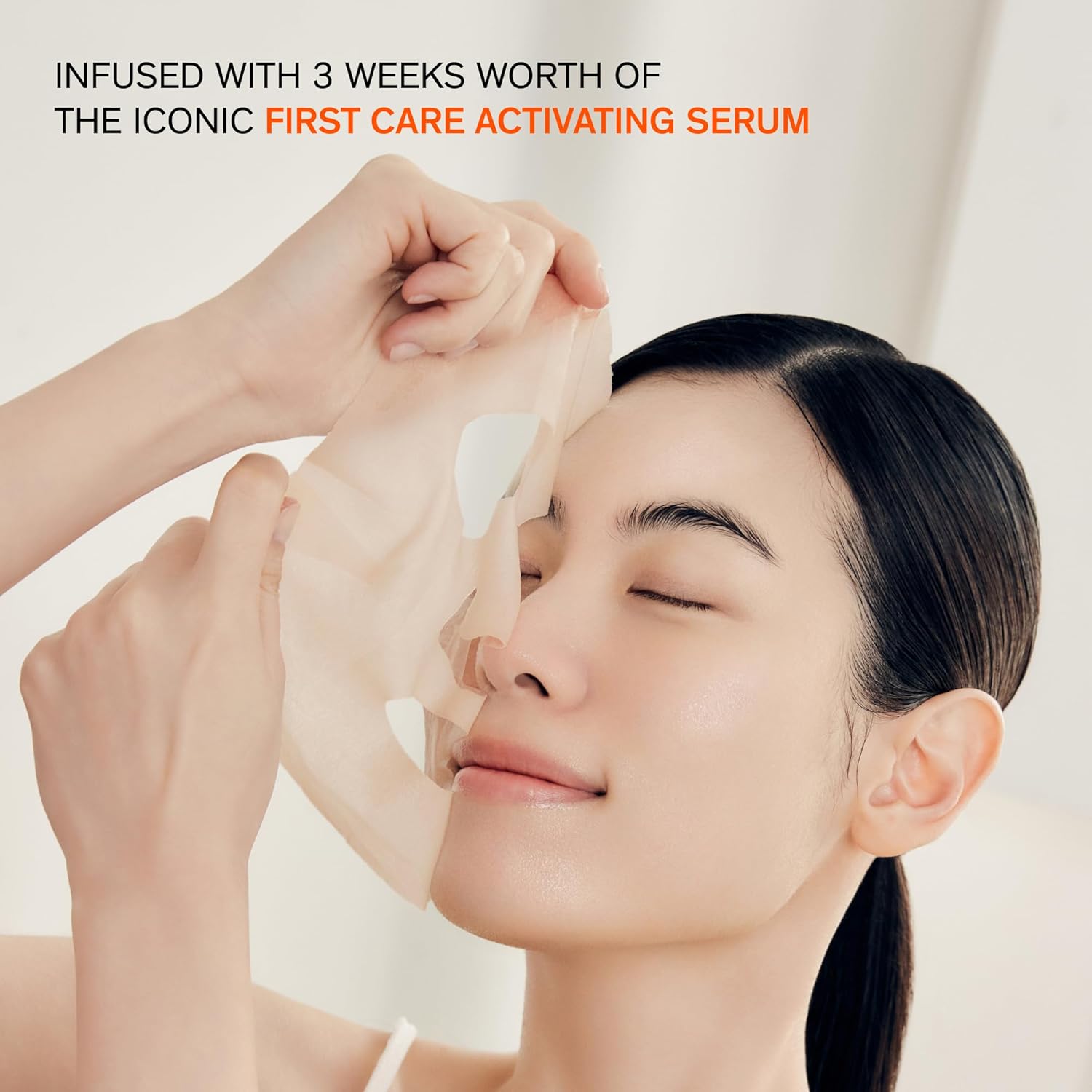 Sulwhasoo First Care Activating Sheet Mask - Korean Sheet Mask for Dry skin, Skin Barrier Strengthening, Visibly Plumps & Hydrates, Reduces Visible Fine Line & Wrinkles, Vitamin C