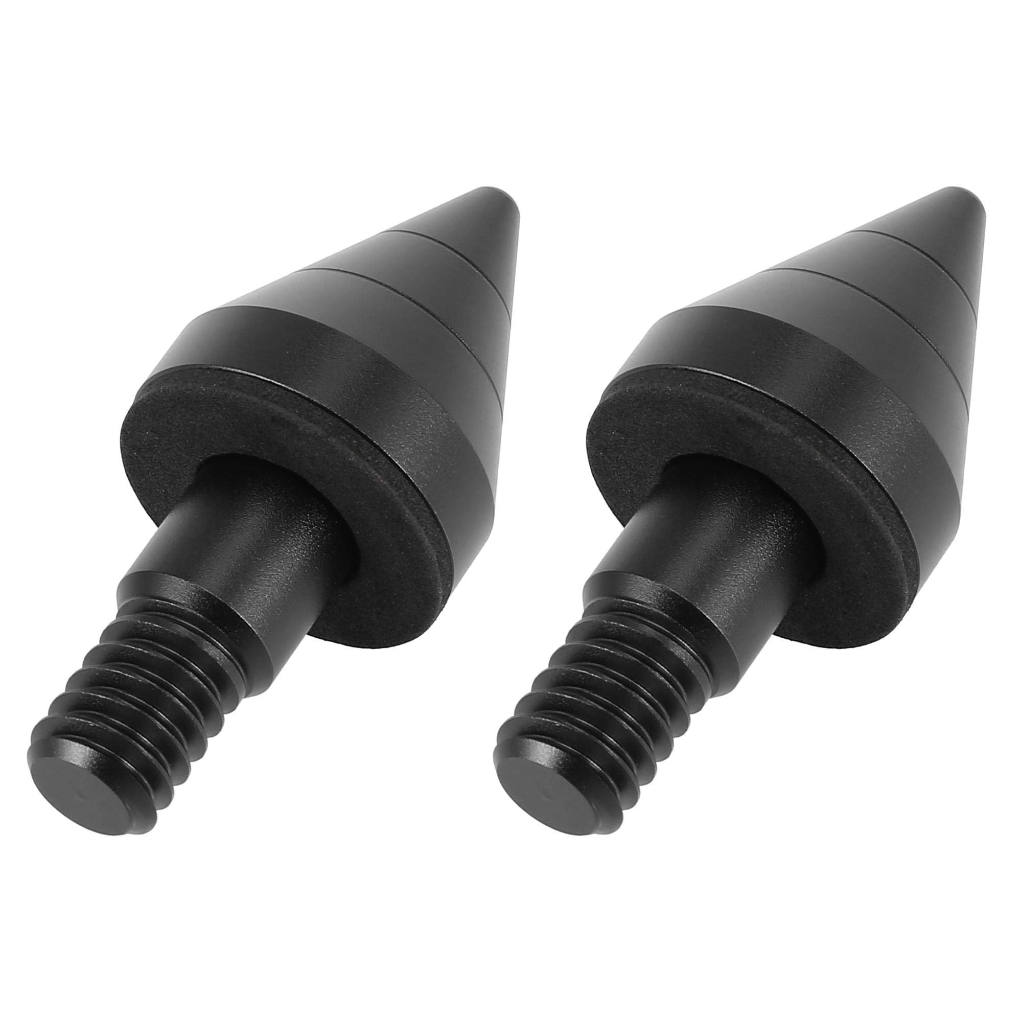 X AUTOHAUX Black Front Rear Bumper Guard Protector Anti Collision Aluminum Alloy Guards Tail Tuning Part for Mercedes-Benz Smart Fortwo 2009-2014, 2pcs