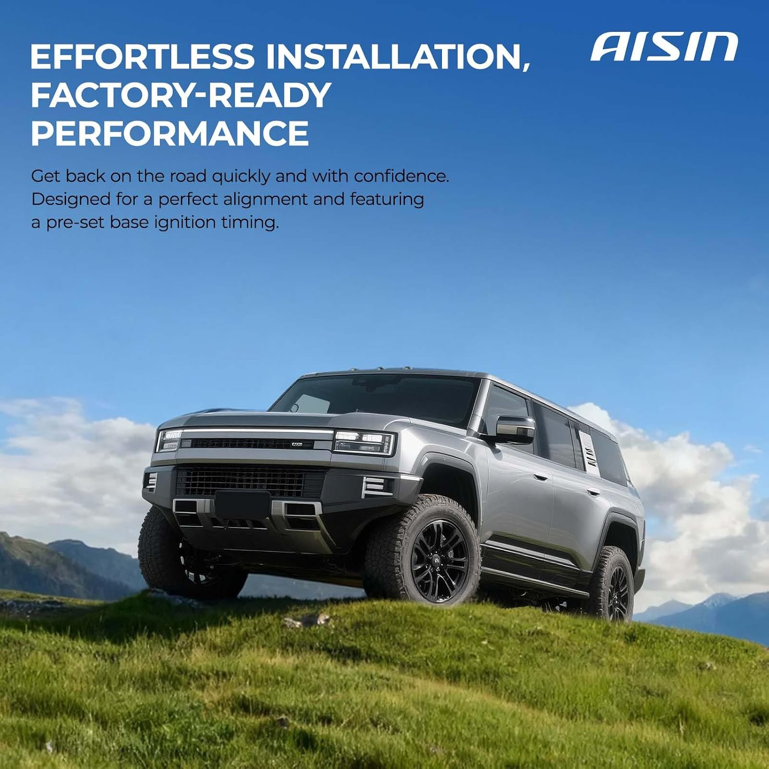 AISIN AFTERMARKET IGDAZ-00034 Ignition Distributor - Compatible with Chevrolet Silverado 1500 Blazer Astro C1500 K1500 P30 S10, GMC Sierra Savana 1500 2500 3500 Jimmy K1500 P3500 Safari Sonoma