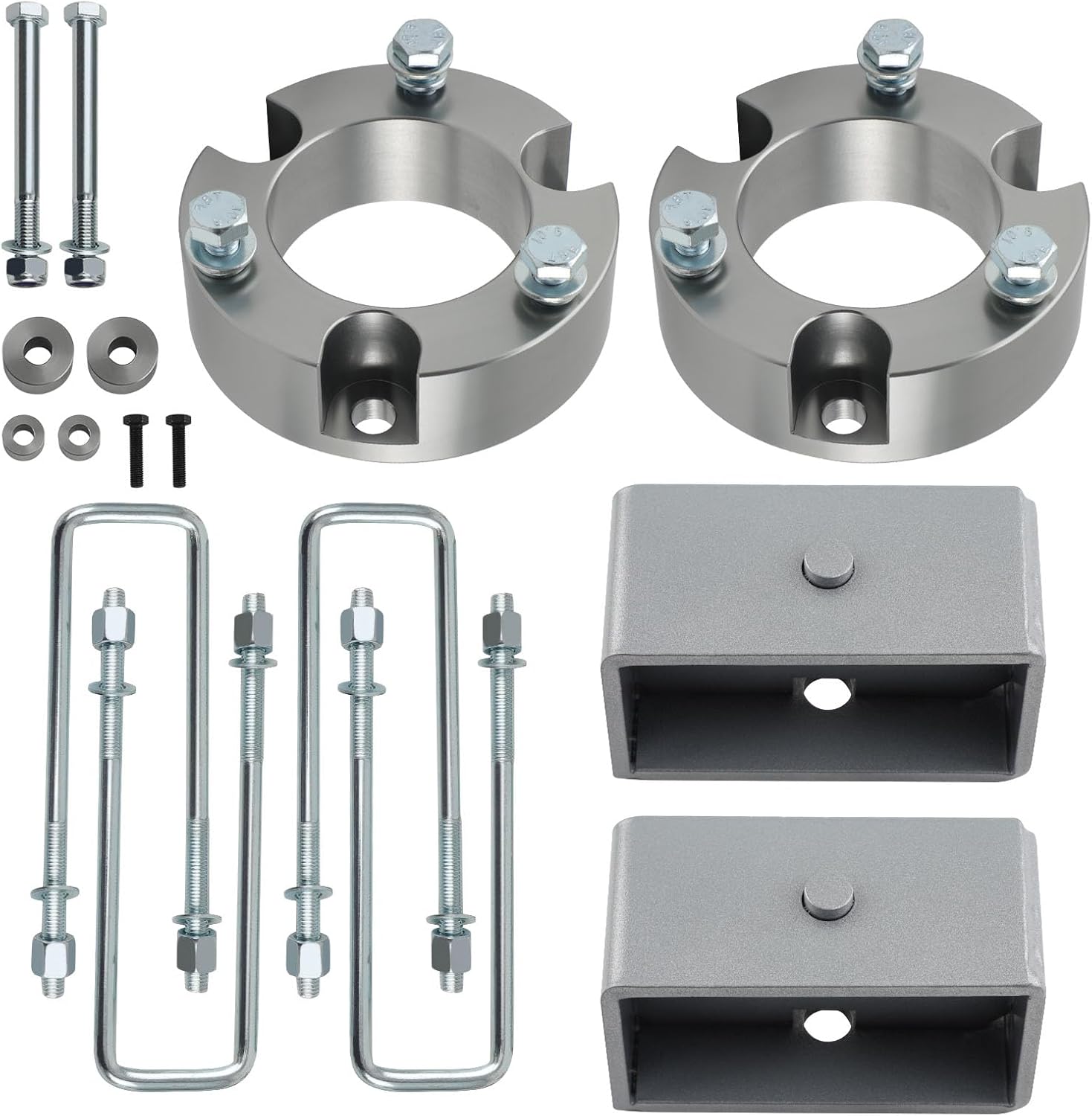maXpeedingrods 3" Lift Leveling Kit for Toyota Tacoma 2005-2023 6-Lug 4WD, Aluminum Front Spacer, Pickup Truck Suspension Lift w/Differential Drop Kit