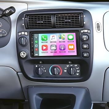 7-inch Car Radio for Ford Ranger 1998 1999 2000 2001 2002 2004 2005 2006 [2+32G] with Wireless Carplay Android Auto Bluetooth Touchscreen Stereo GPS Navigation SWC FM/RDS