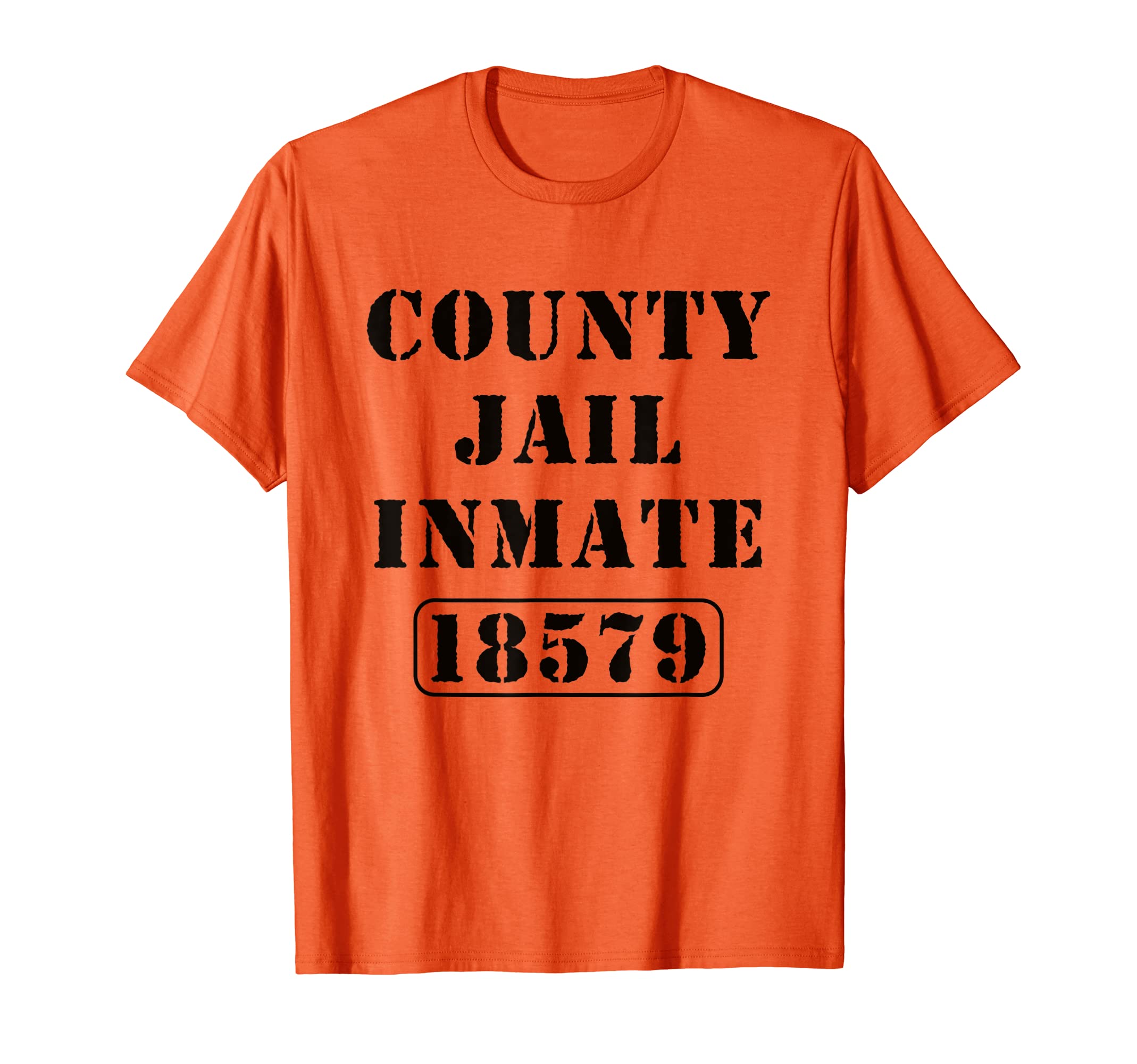 Prisoner Costume, Prison County Jail Inmate ShirtPrison County Prison Inmate T-Shirt